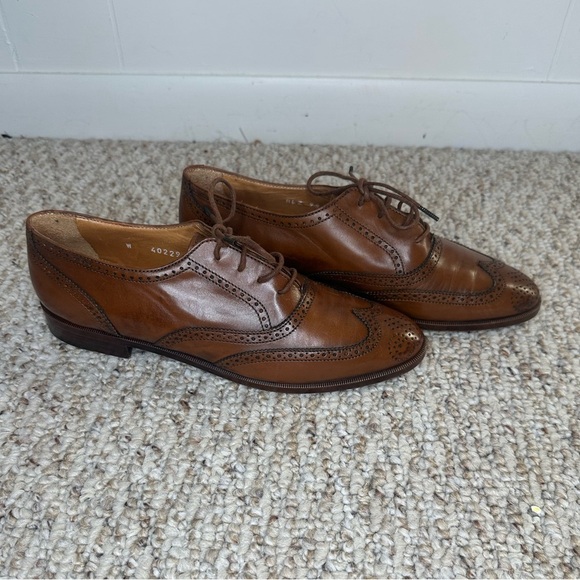 Ralph Lauren Oxford Shoes with Brogue Detailing size 7AA - Picture 1 of 7